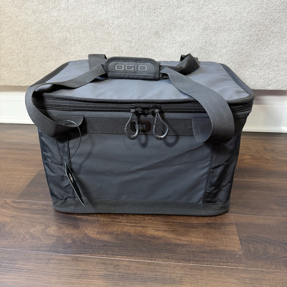 NWT OGIO Gear Cube Zip-Top Gear Bag Tote w/ Handle - Black